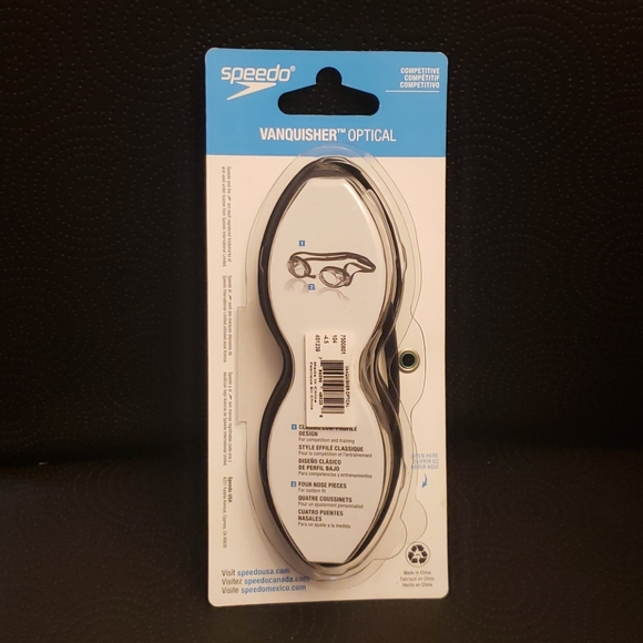 speedo competitive vanquisher -4.50 swim goggle - Picture 3 of 3